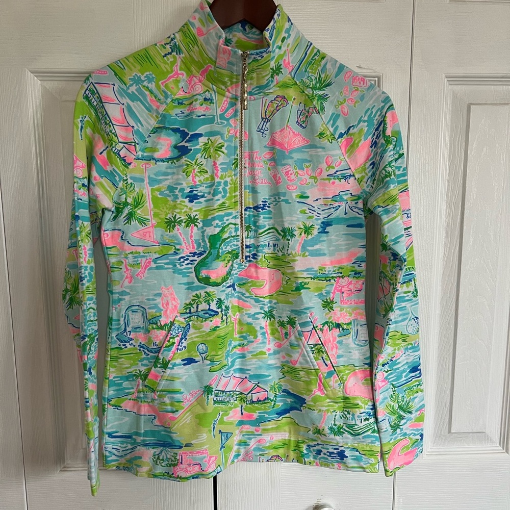 Lilly Pulitzer Honda Classic Popover. Size XS.
